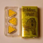 شکل مثلثی قرص های golden wolf